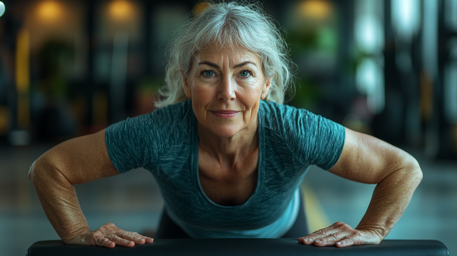 Силові тренування для людей старшого віку